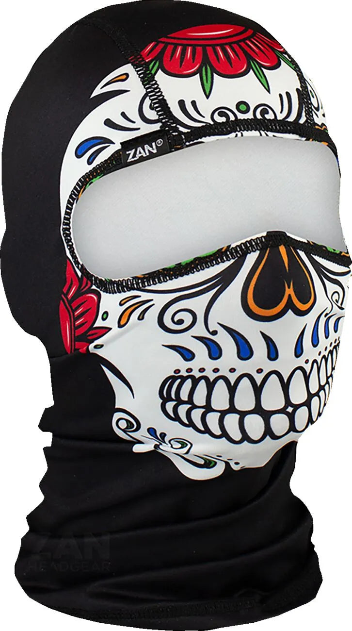Zan Headgear Muerte Skull Polyester Balaclava
