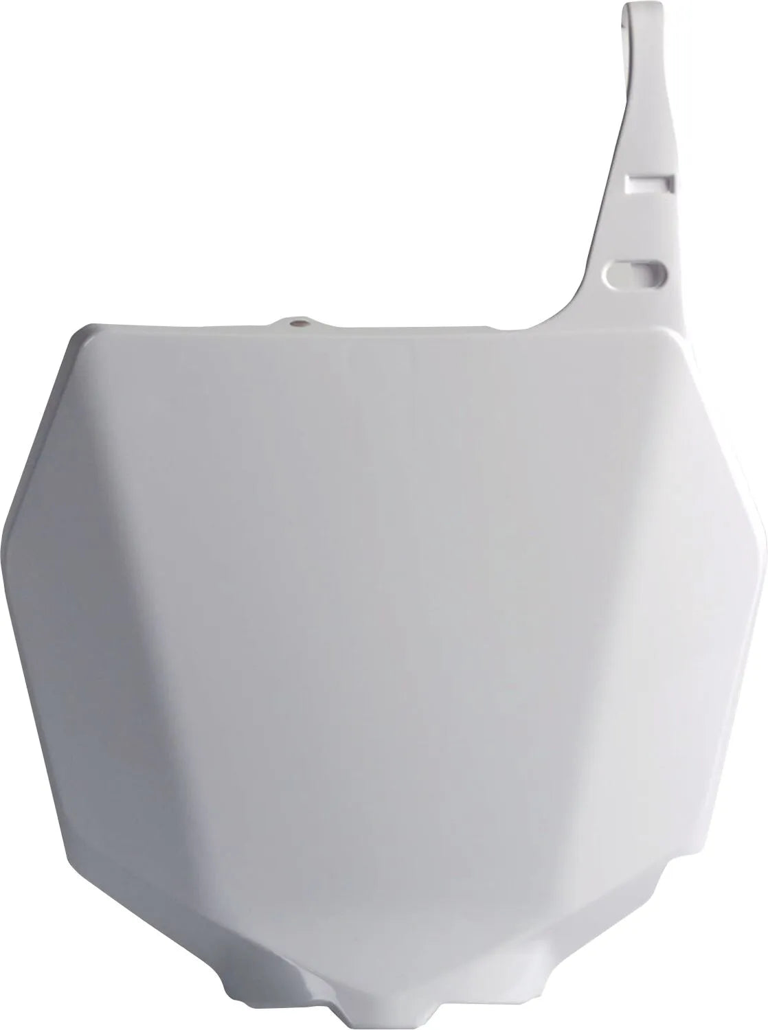 Polisport Front Number Plate - White