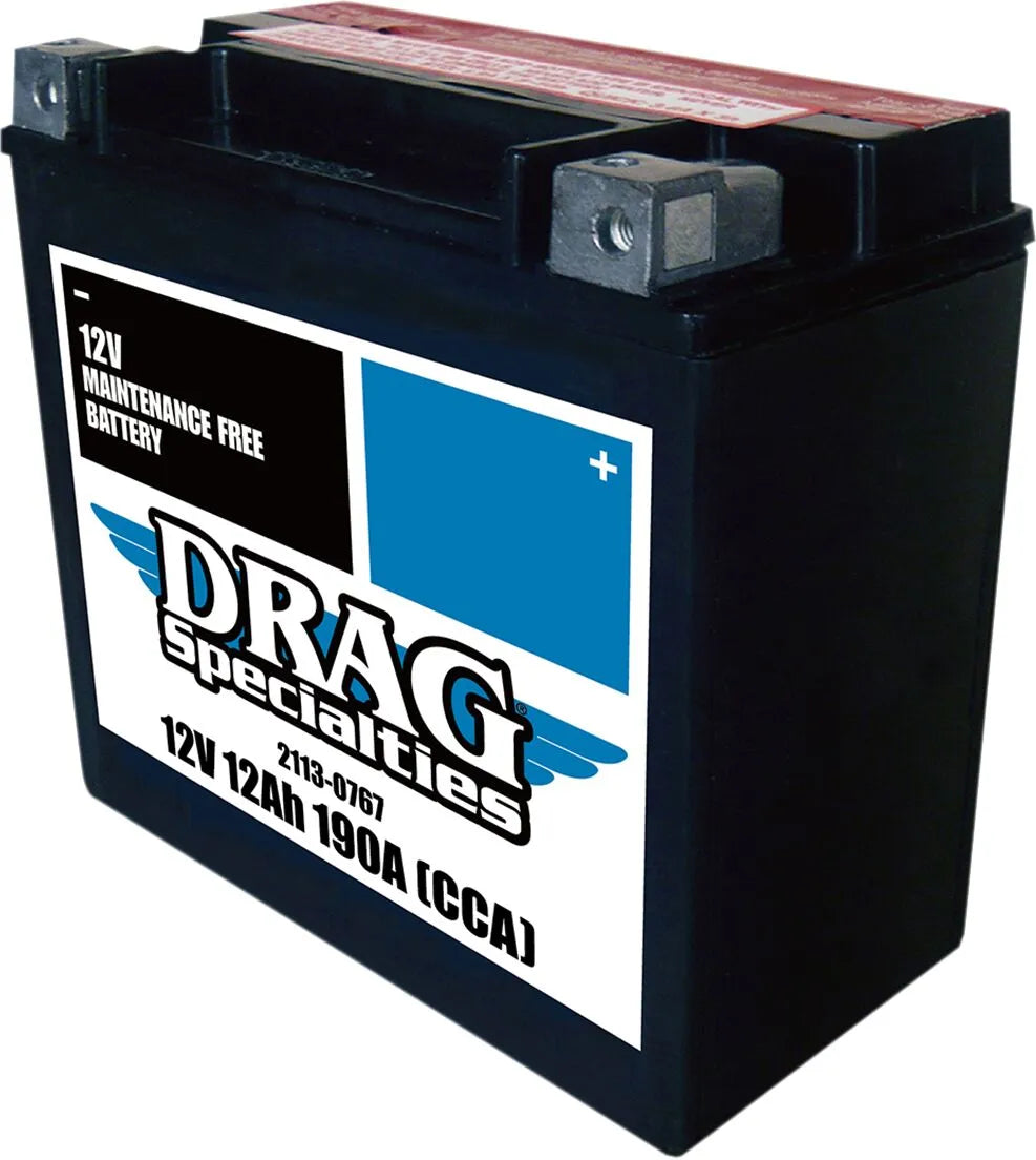Drag Specialties Ytx14l-ft Agm Motorcycle Battery