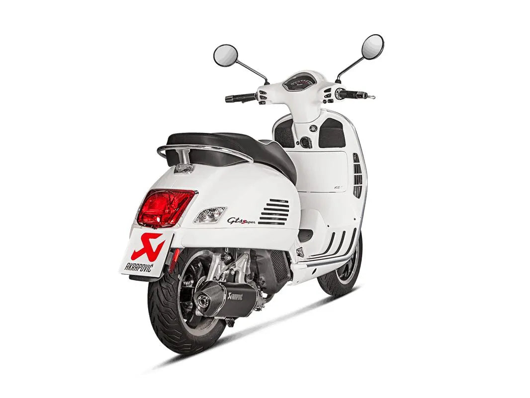 Akrapovic Slip-on Line Ljuddämpare För Scooter - ECE Väglaglig