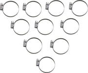 Parts Unlimited Embossed Stainless Steel Hose Clamps 32-50mm