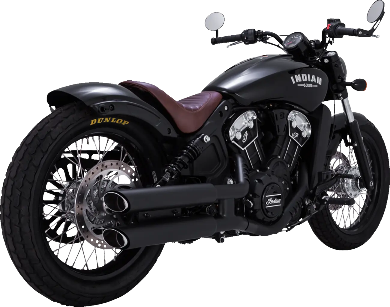 Vance & Hines Twin Slash 3" Slip-On Avgasrör