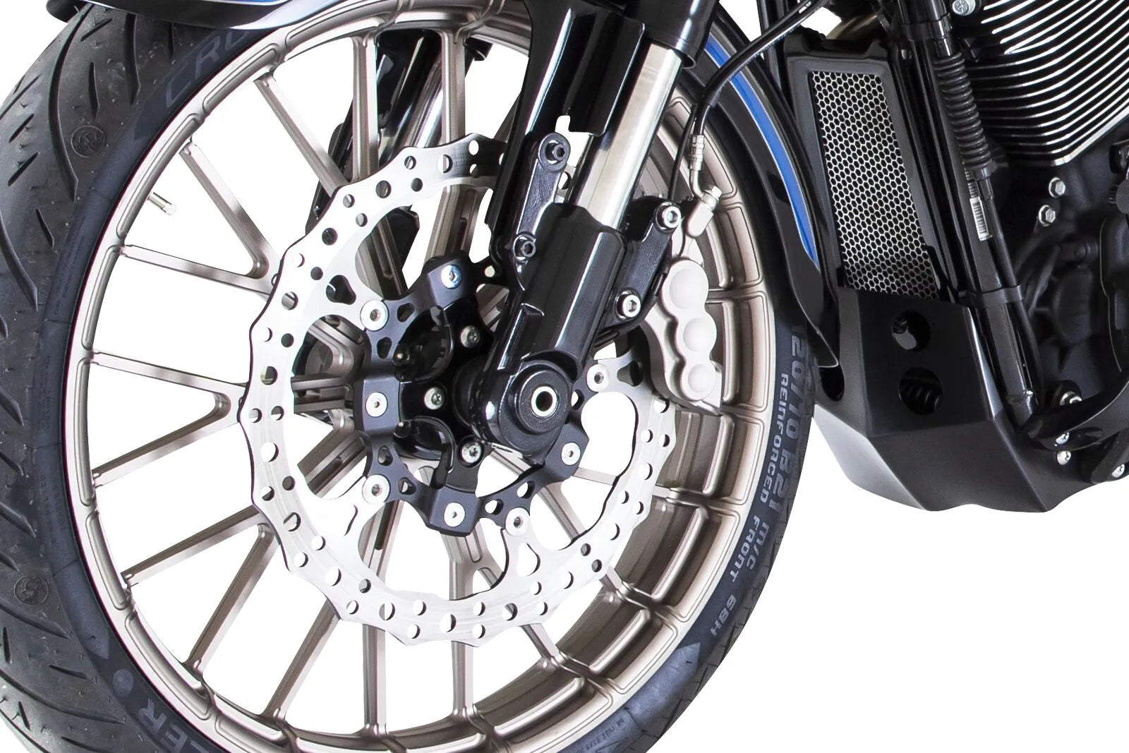 Arlen Ness Jagged Flytande Rotor För Harley-davidson