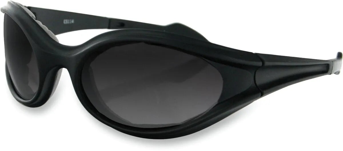 Bobster Foamerz Sunglasses Black with Amber Lens