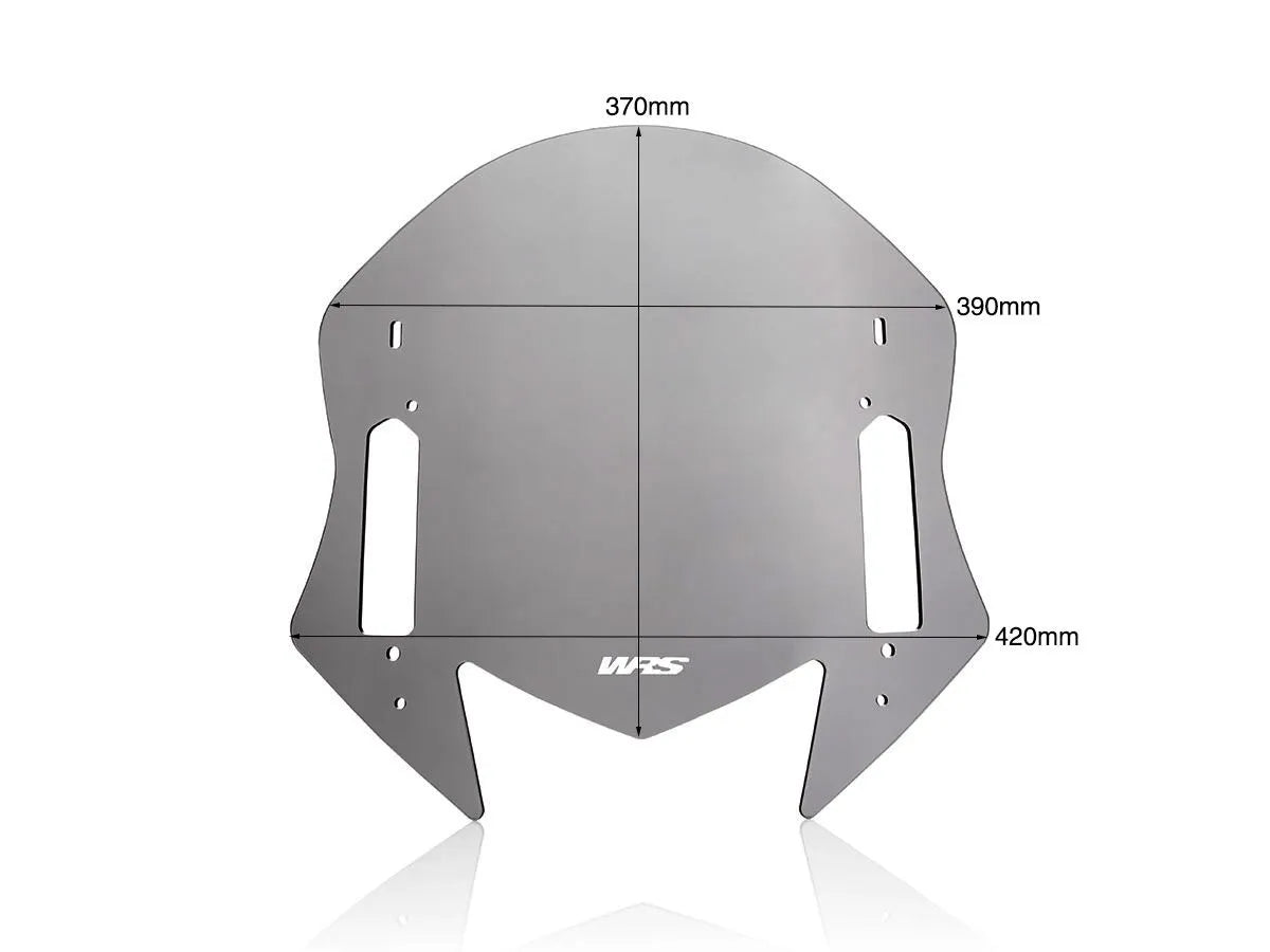 Wrs Scooter Windscreen - Enhanced Riding Comfort