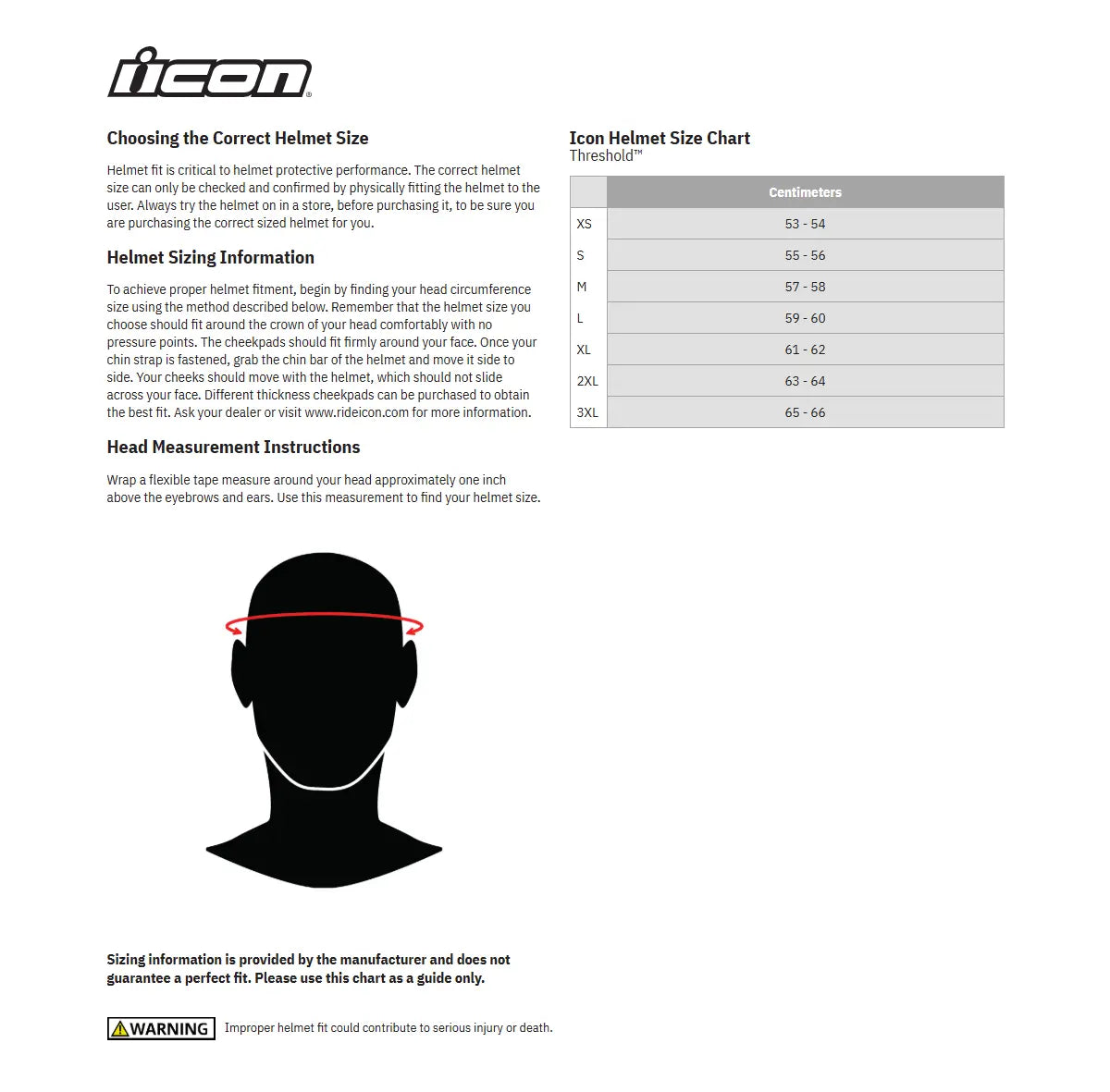 ICON Threshold Solid Modular Helmet