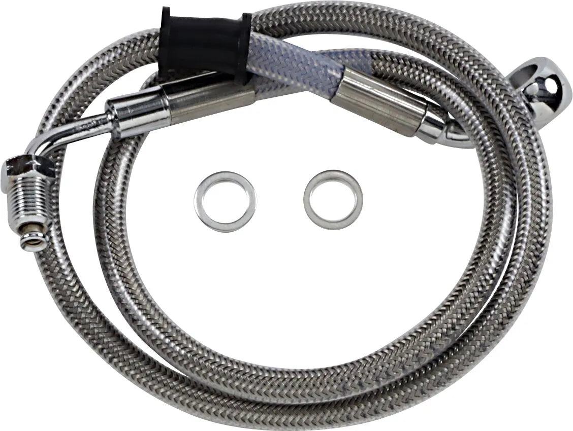 Drag Specialties Förlängd bromsslang för ABS - 27.25"