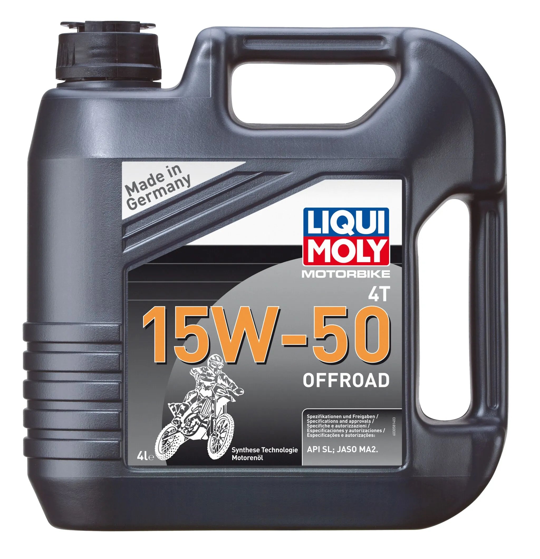 Liqui Moly 4t 15w-50 Offroad Engine Oil 4-stroke 4 liter