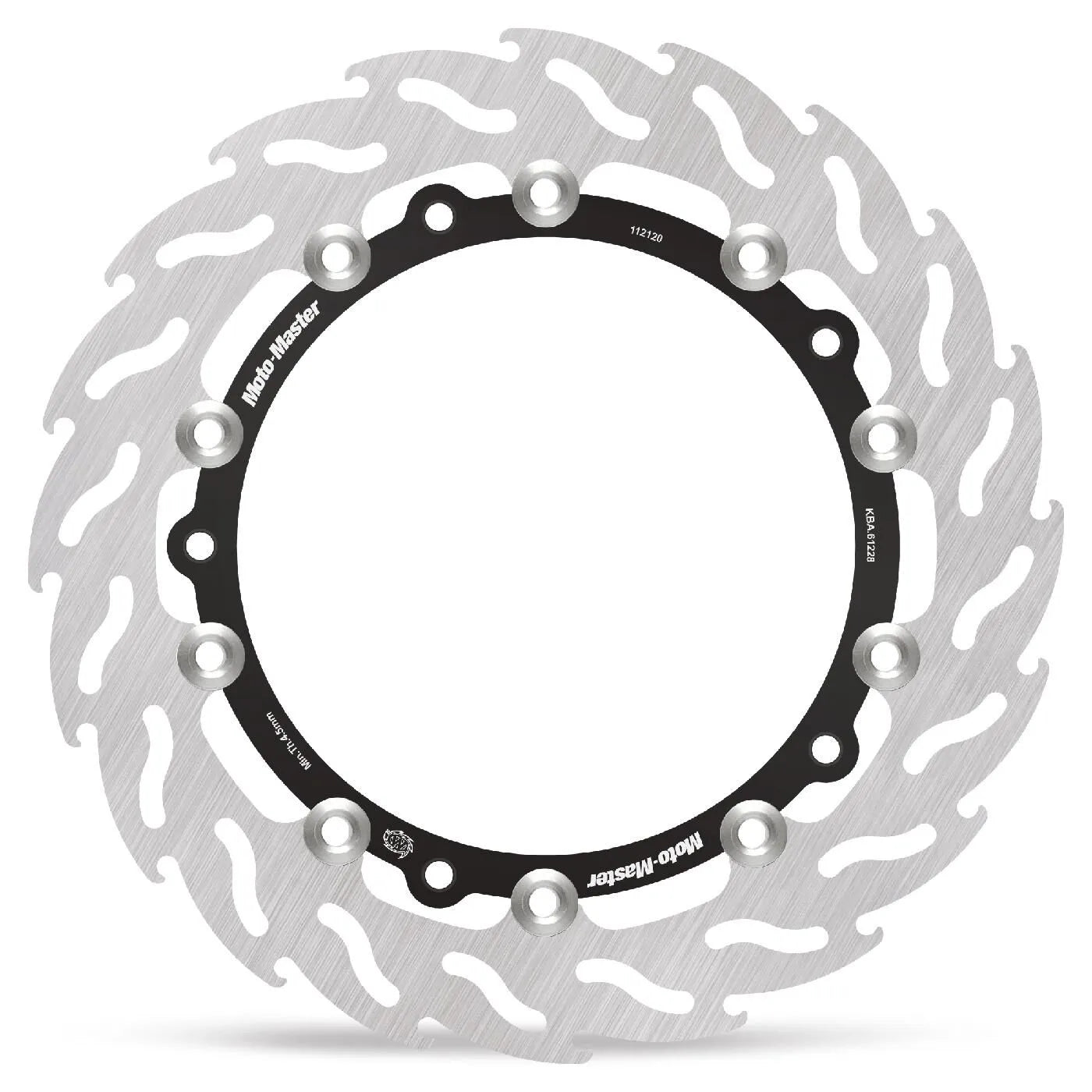 Moto-master Flame Series Flytande Bromsrotor - Fram