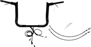 Fat Baggers 1-1/2" Pre-wired Pointed Top Handlebar Kit