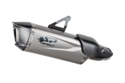 Spark Force Evo Slip-On Avgassystem med Kolfiber Ändstycke - ECE Besiktningsgodkänd