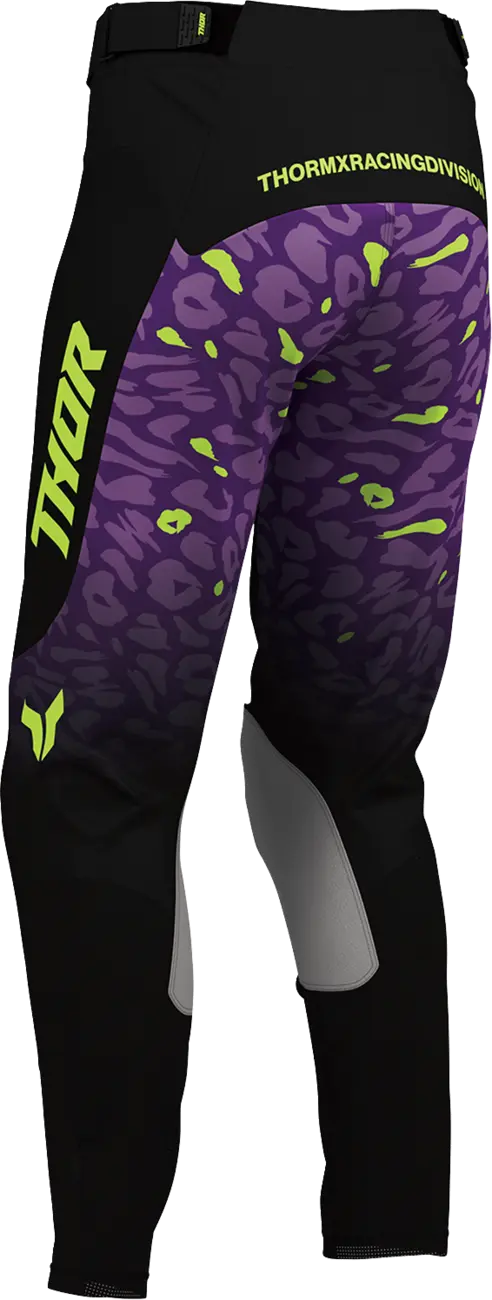Thor Launchmode Spotted Pants Black/Purple 7/8