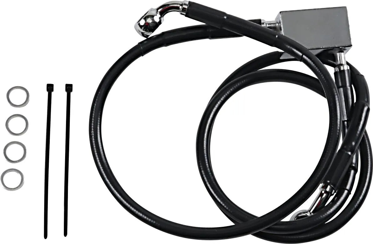 Drag Specialties Bromsledningskit För Bak - 33.5"