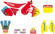 Tecnosel Graphics Kit For Suzuki - Vintage Bike Decals