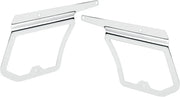 Cobra Saddlebag Supports - Chrome Steel