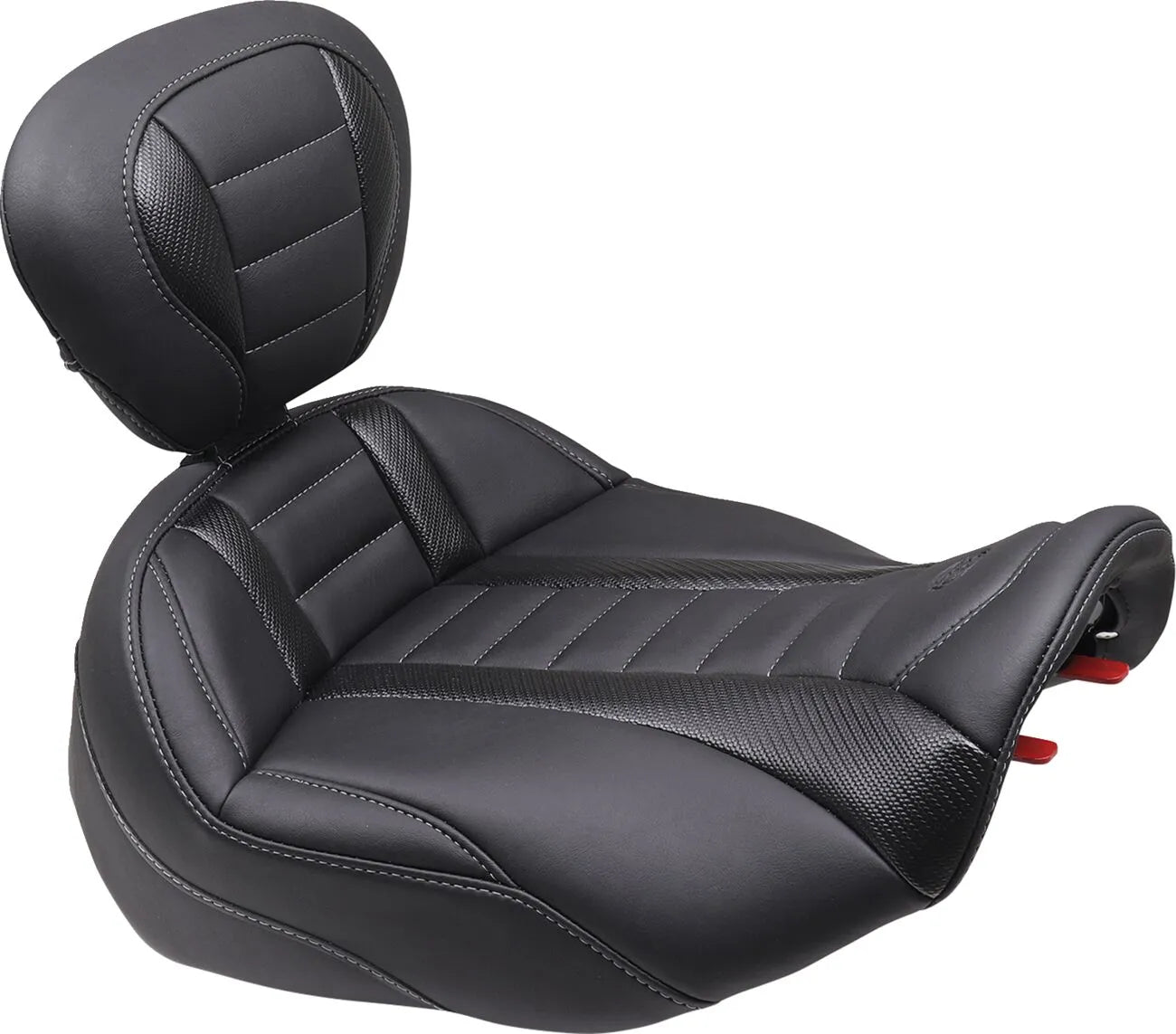Mustang Deluxe Touring Solo Seat - For Harley Davidson