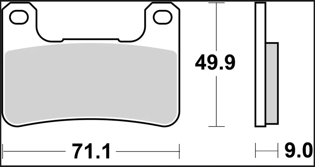 Brembo Rc Carbon Ceramic Racing Brake Pads