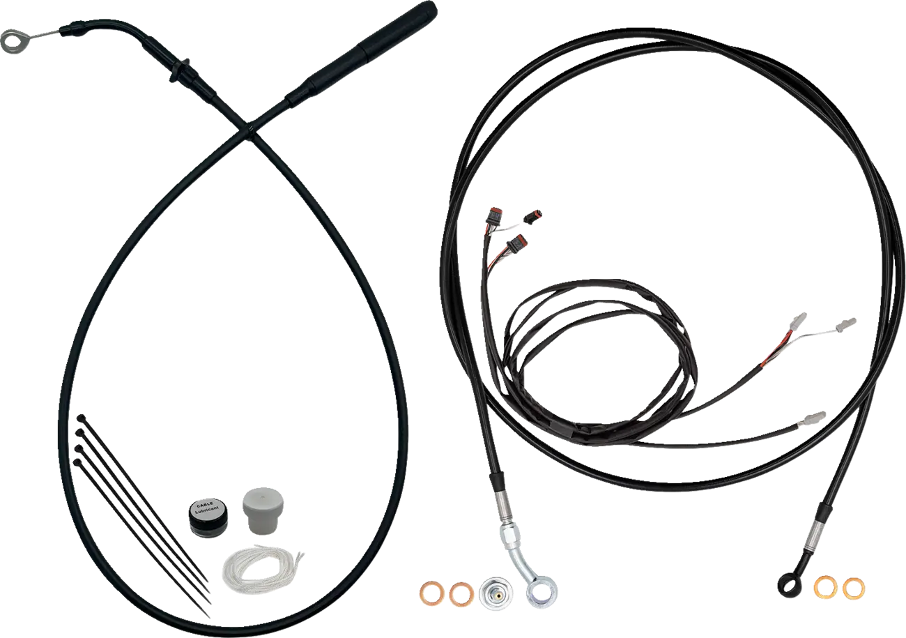 Fat Baggers Inc. EZ Install Handlebar Installation Kit for Ape