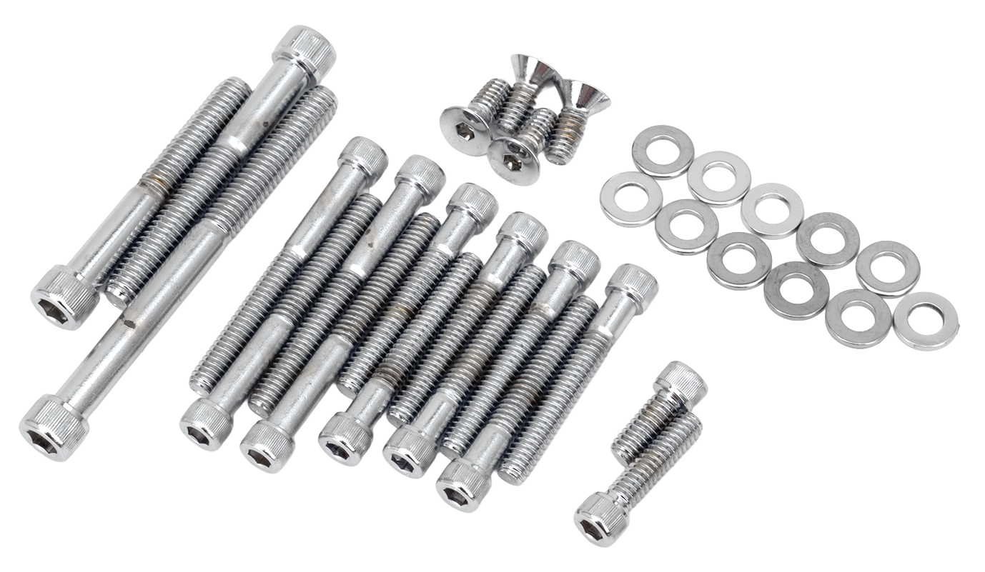 Midwest Acorn Nut Company Primary, Derby & Inspection Cover Screw Kits – Primary & Clutch