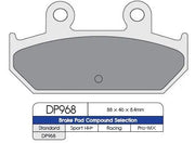Dp Brakes Standard Sintermetall Bromsbelägg - Bak