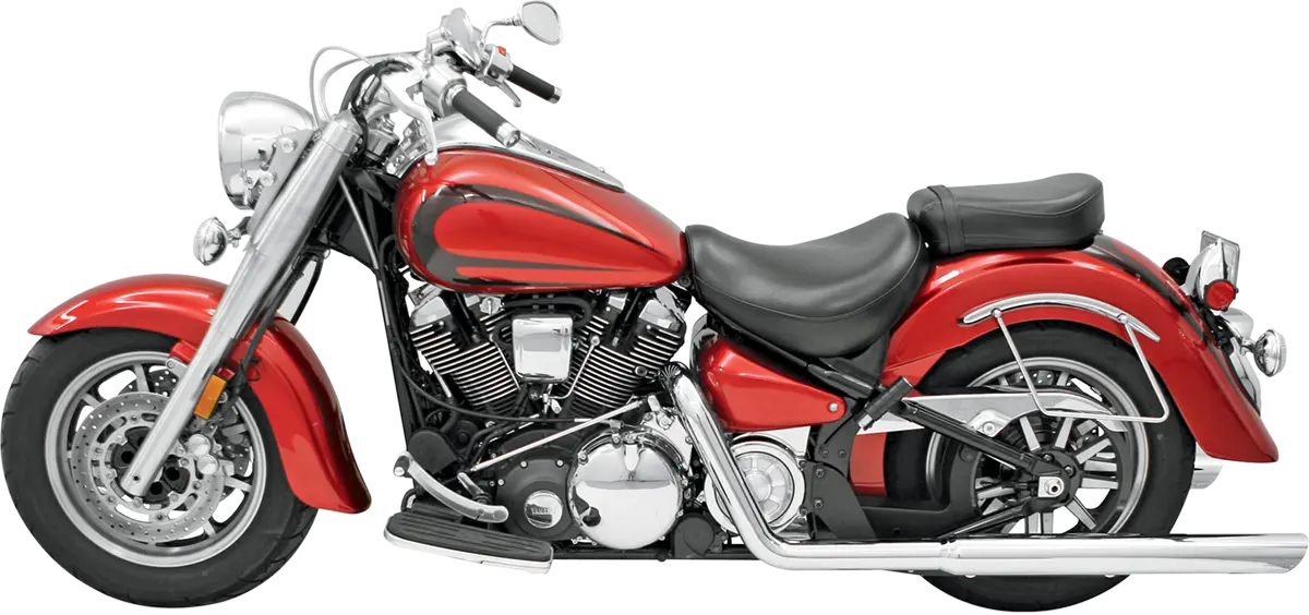 Bassani Xhaust True Dual Crossover Avgasrör Krom