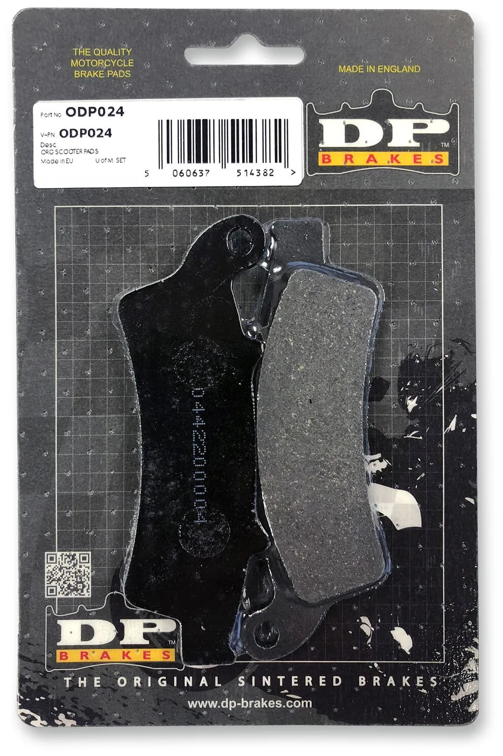 DP Brakes ODP Organiska Bromsbelägg (Par)