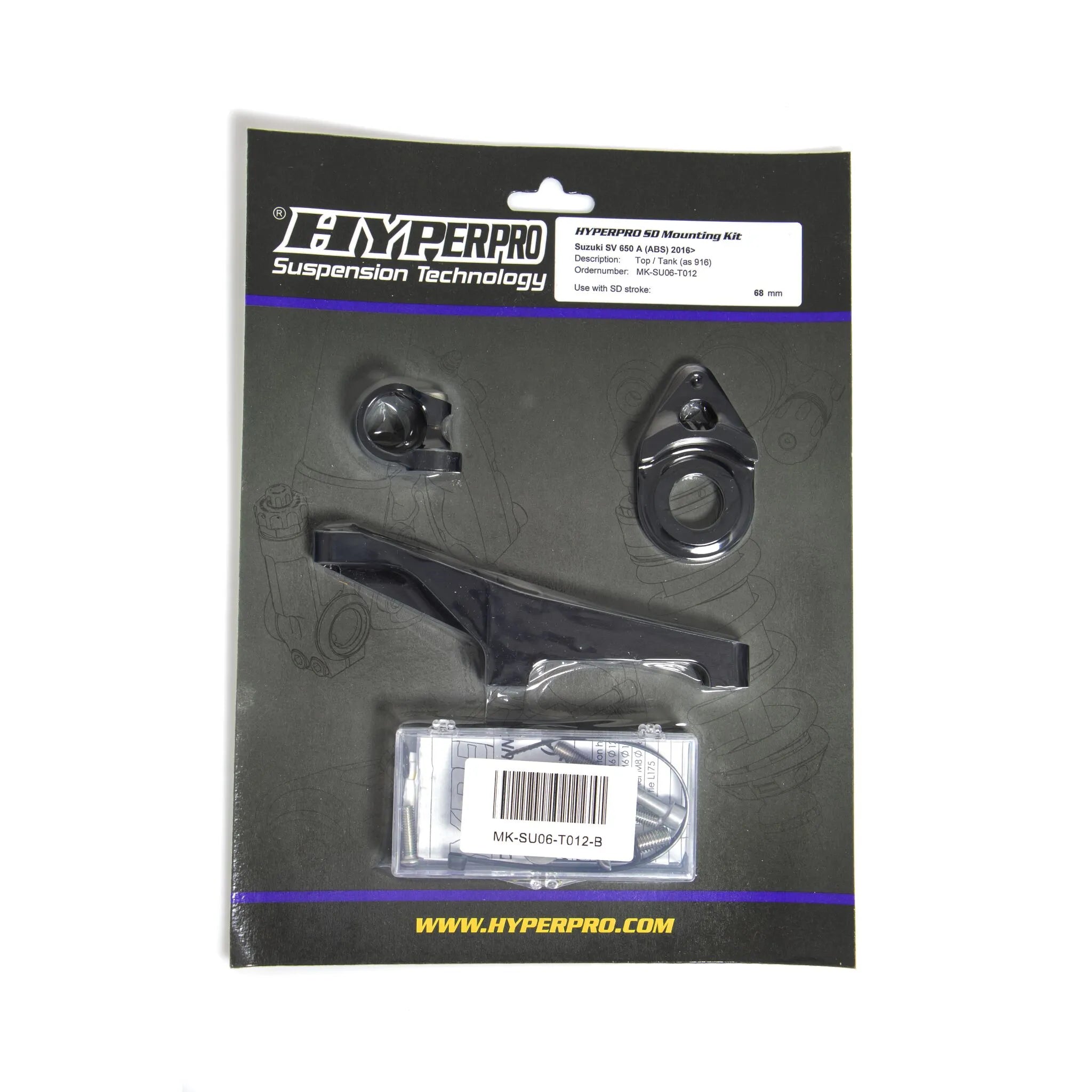 Hyperpro Steering Damper Mounting Kit