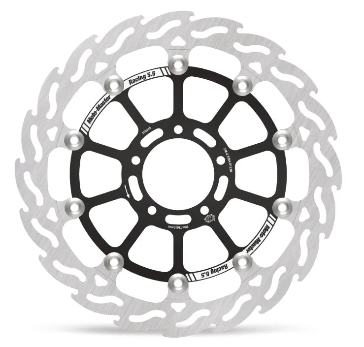 Moto-Master Flame Race Front Left Floating Brake Rotor 5.5mm