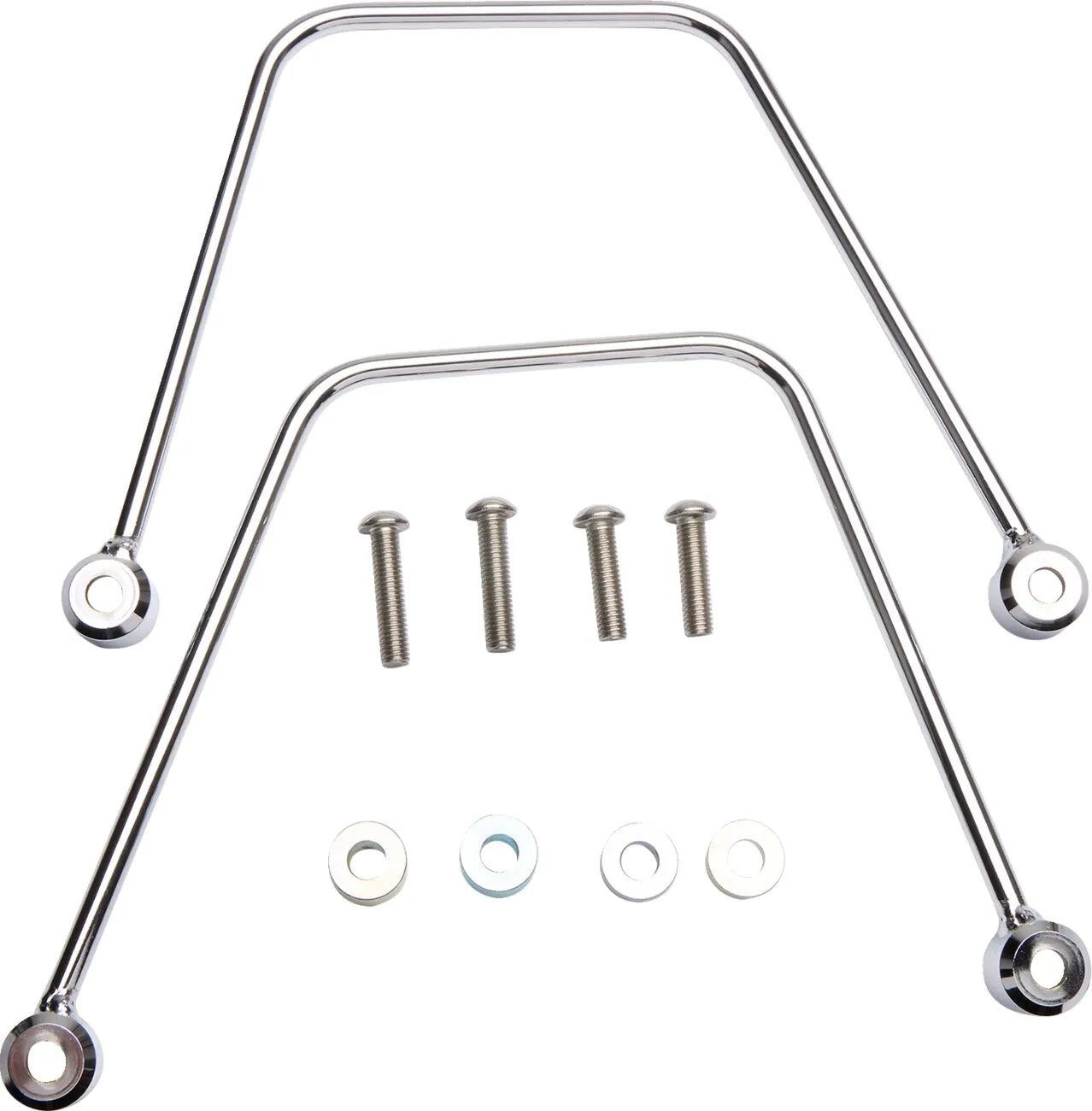 Cobra Saddlebag Protectors Kawasaki - Chrome Steel