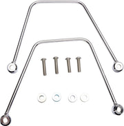 Cobra Saddlebag Protectors Kawasaki - Chrome Steel