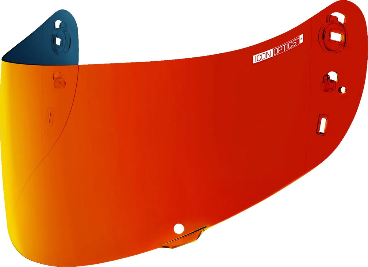 Icon Optics Helmet Shield Calypso for Airframe Pro Airform Red