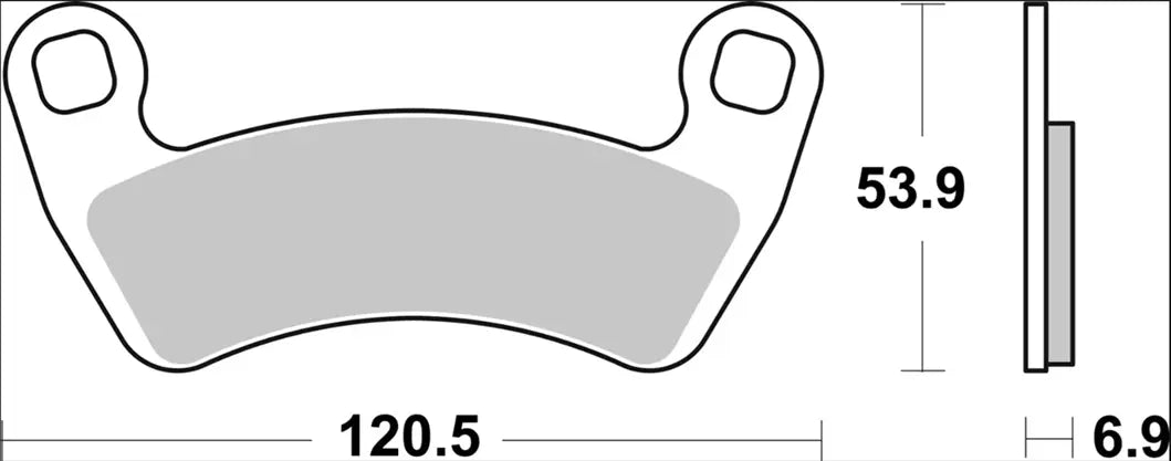 Brembo Sd Offroad Prime Line Sintered Brake Pads