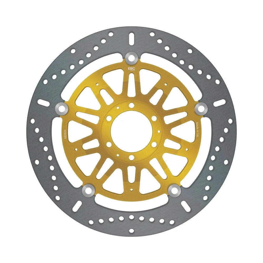 Ebc Pro-lite Bromsskiva Rund 320mm Guld/silver - Fram