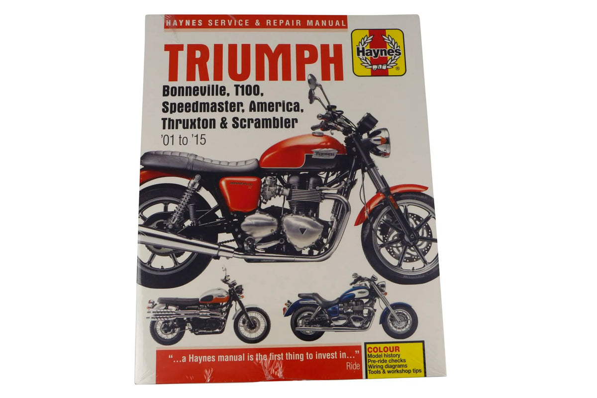 Haynes Bonneville Service Manual 2001-2015 for Triumph
