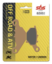 Sbs Si Offroad Sintered Bromsbelägg - Bak