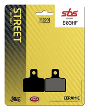 Sbs Hf Street Ceramic Organic Brake Pads Set - Front & Rear