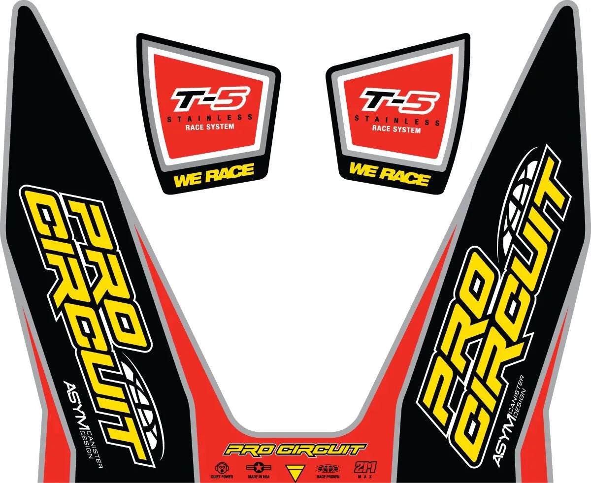 Pro Circuit Avgasrör Dekal