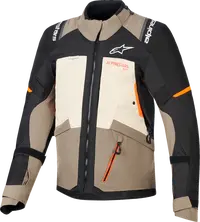 Alpinestars Andes V4 Drystar® All Weather Jacket - Black/Brown/Orange/White