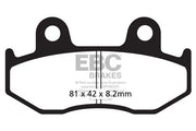 Ebc Sfa-hh Series Sintrade Bromsbelägg För Scooters - Bak