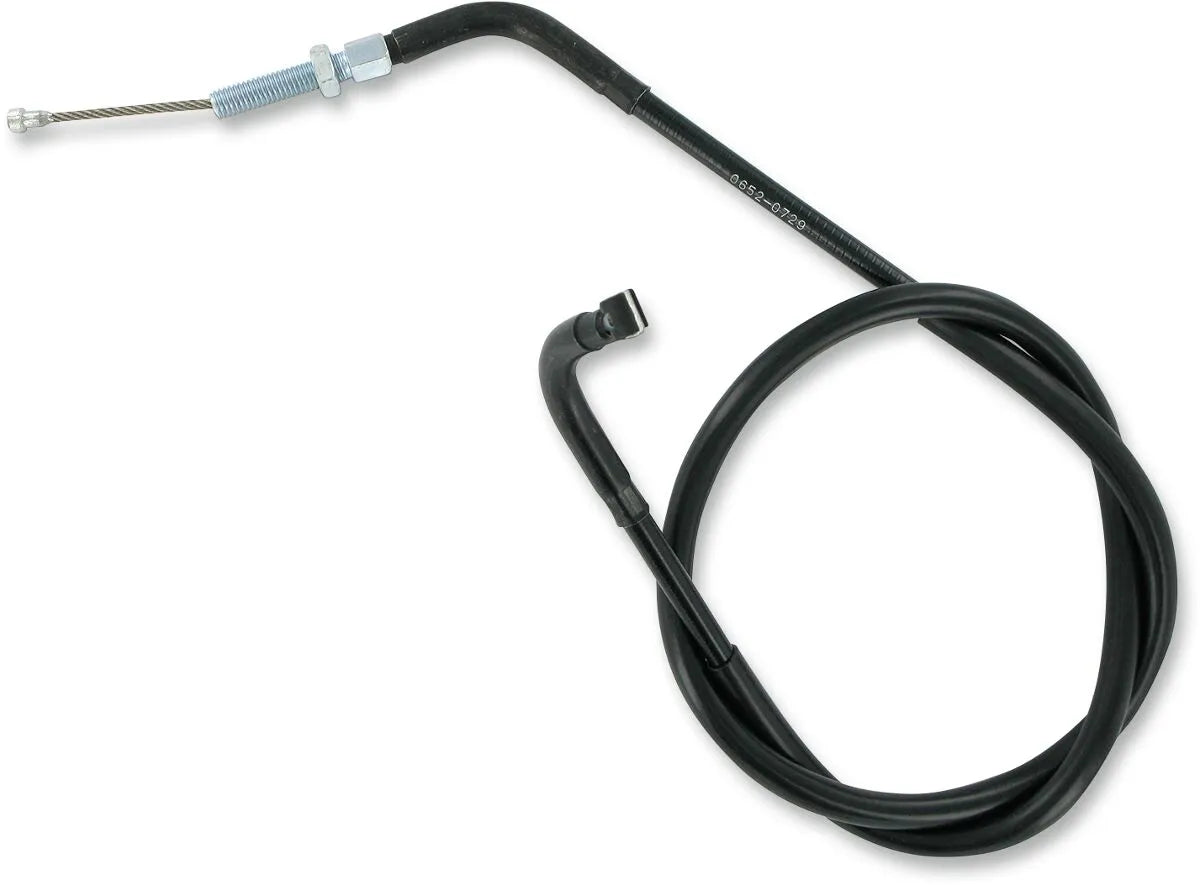 Parts Unlimited Svart Vinyl Kopplingskabel