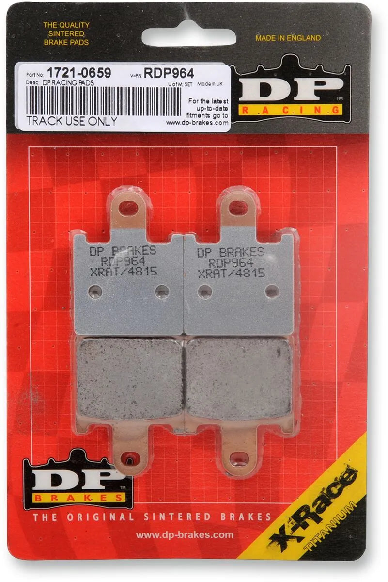 Dp Brakes Rdp X-race Titanium Sintered Bromsbelägg - Fram