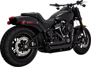 Vance & Hines Shortshots Staggered Avgassystem
