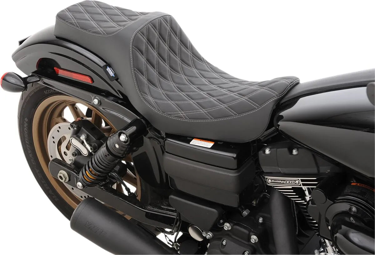 Drag Specialties Predator Iii Seat - For Harley Davidson