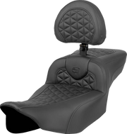 Saddlemen Extended Reach Roadsofa Tri Gripper Seat - For Harley Davidson