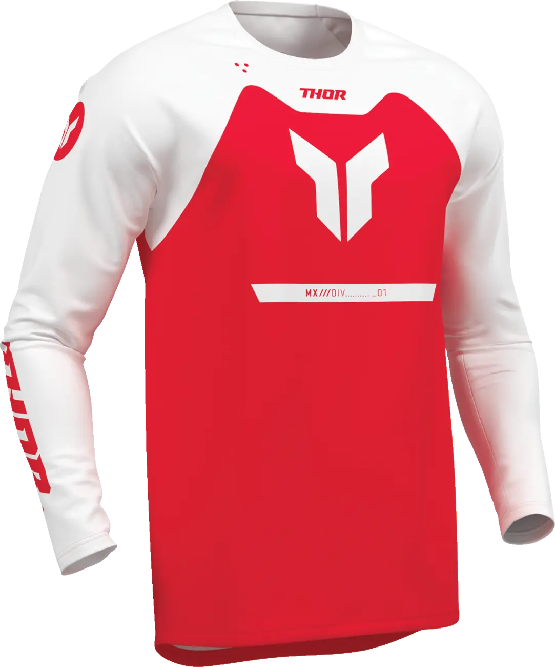 Thor Ridemode Menace Jersey - Red/White