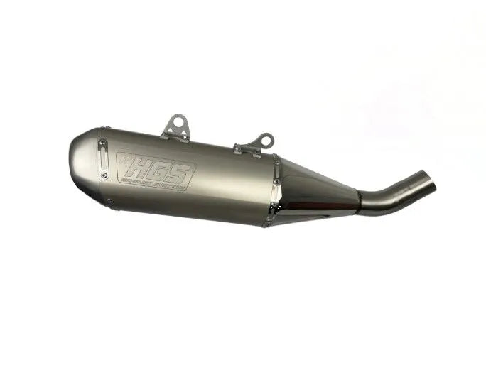 HGS Slip-On Silencer Grey Steel for KTM SX-F 250 350 450 2023+