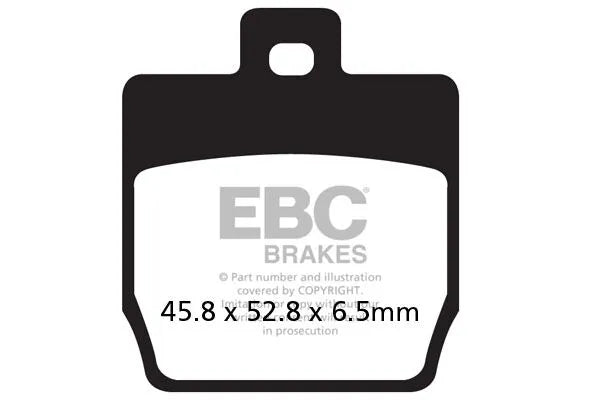 Ebc Sfa-hh Sintrade Scooter Bromsbelägg - Bak