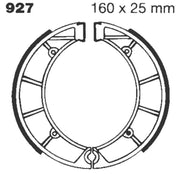Ebc "G" Spårade Bromsbackar Set - Fram & Bak
