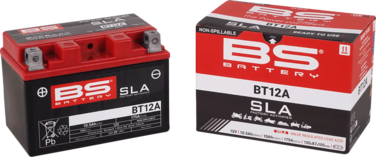 Bs Battery Agm 12v 10ah - Maintenance-free Battery