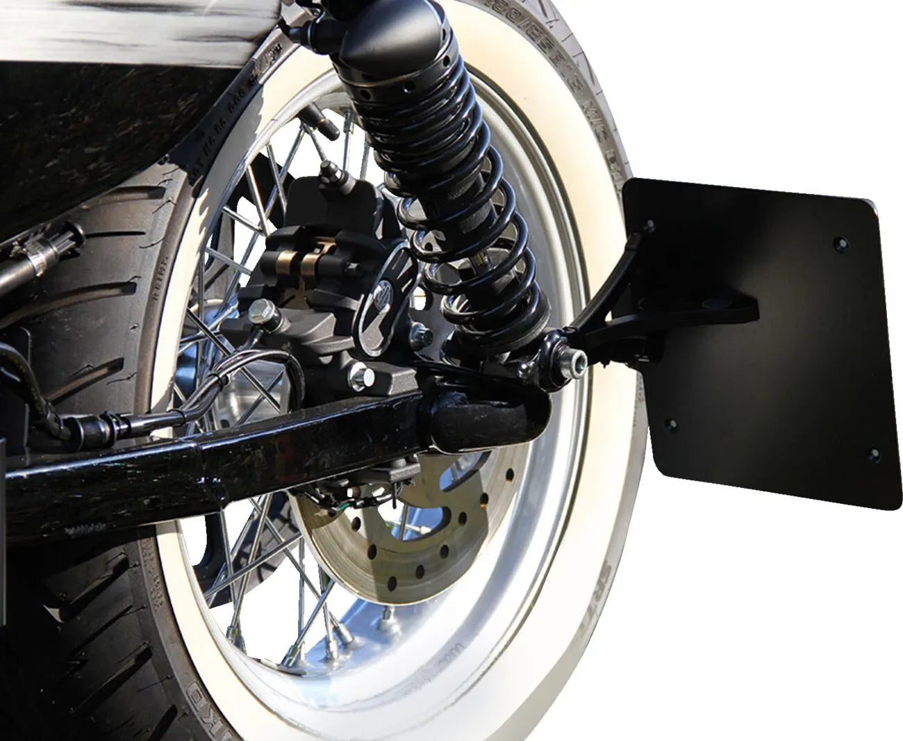 Cult Werk License Plate Holder With Led Light